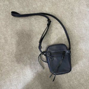 Coach Men Dylan Navy Napa Leather Shoulder Crossbody Small Outdoor Hiking Bag